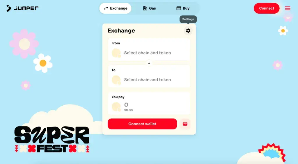 Jumper Exchange cross-chain DEX
