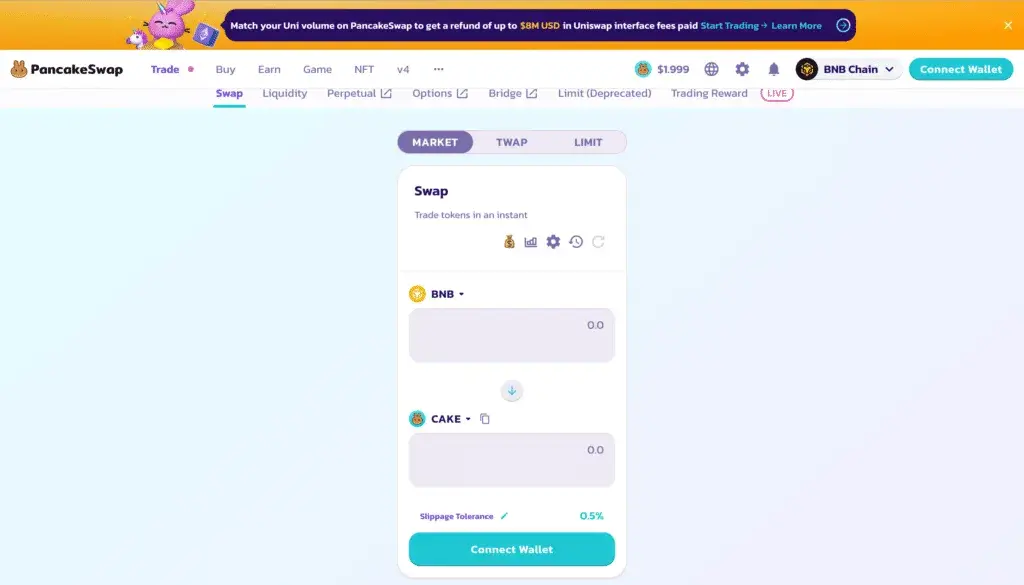 PancakeSwap Binance DEX
