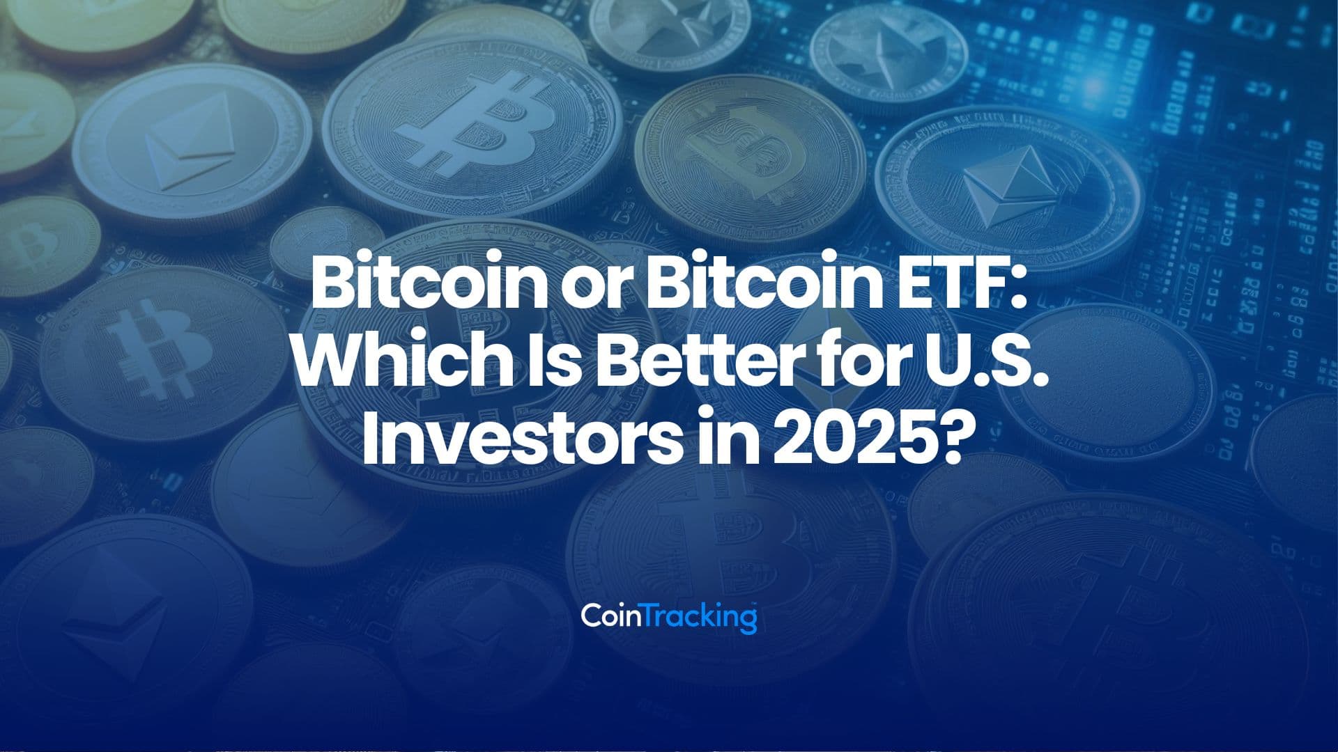 Visual comparison of Bitcoin direct ownership versus Bitcoin ETF investment