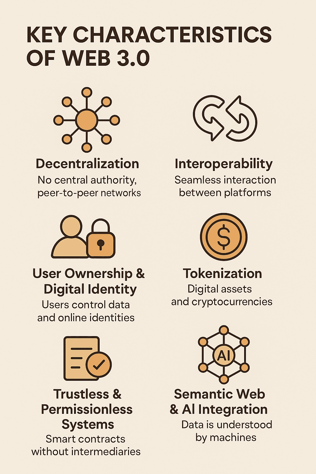 Key Characteristics of Web 3.0