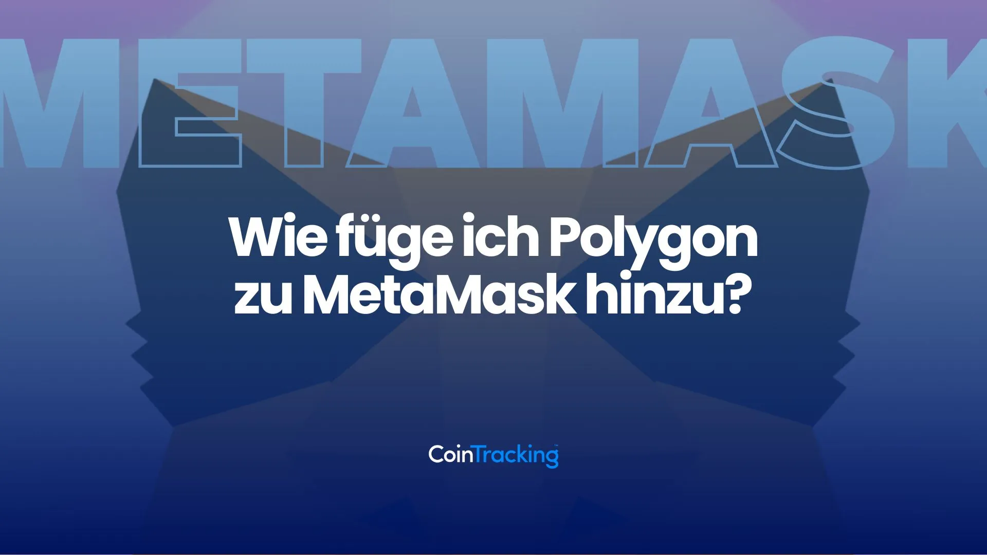Wie füge ich Polygon zu MetaMask hinzu?