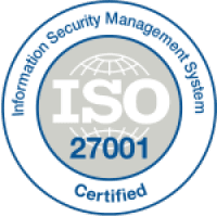 ISO 27001 Certified