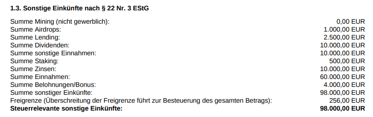 CoinTracking – Automatische Erkennung von Mining-Rewards