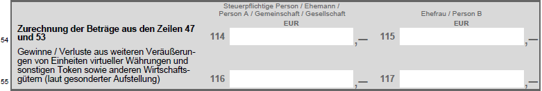 Anlage SO Ausfüllhilfe – Einkünfte aus Liquidity-Mining