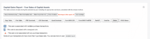 Capital Gains Report – Your Sales of Capital Assets – CoinTracking