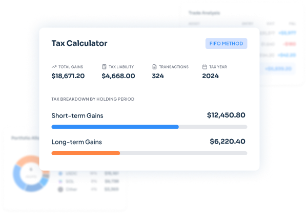 CoinTracking crypto tax report dashboard