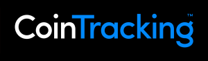 CoinTracking horizontal logo on black background